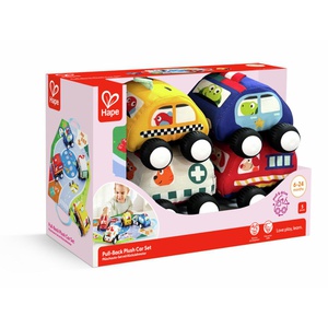Set coches peluche Hape