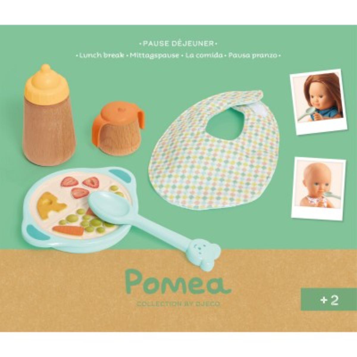 Set comida muñeca POMEA Djeco