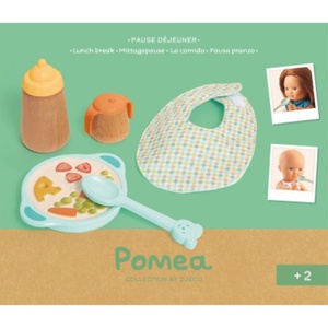 Set comida muñeca POMEA Djeco
