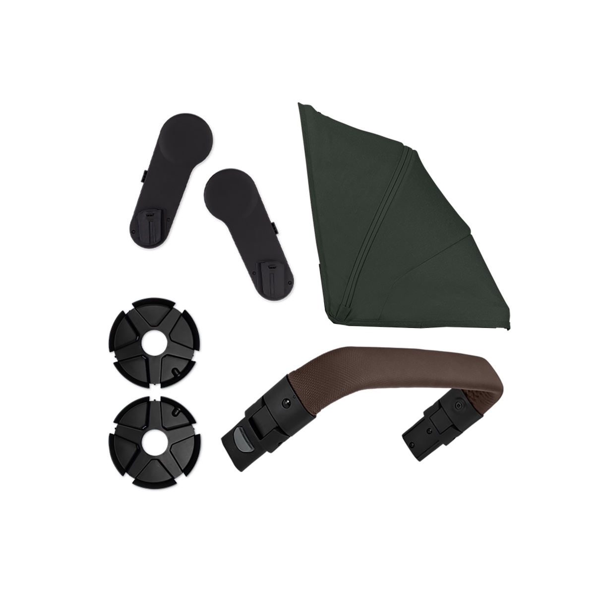 Set extensión GEO3 DUO Joolz forest green