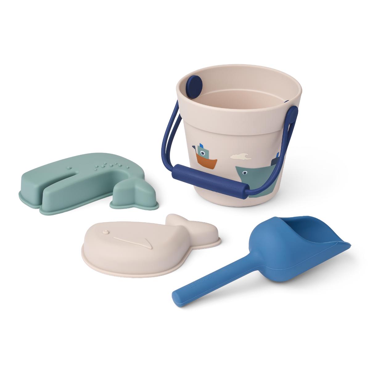 Set juguetes playa KIT MINI Liewood Sailing sandy