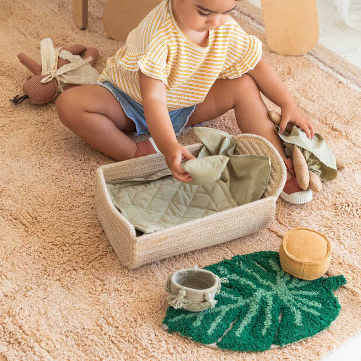 Set muñeca MINI LORENA Lorena Canals Sana