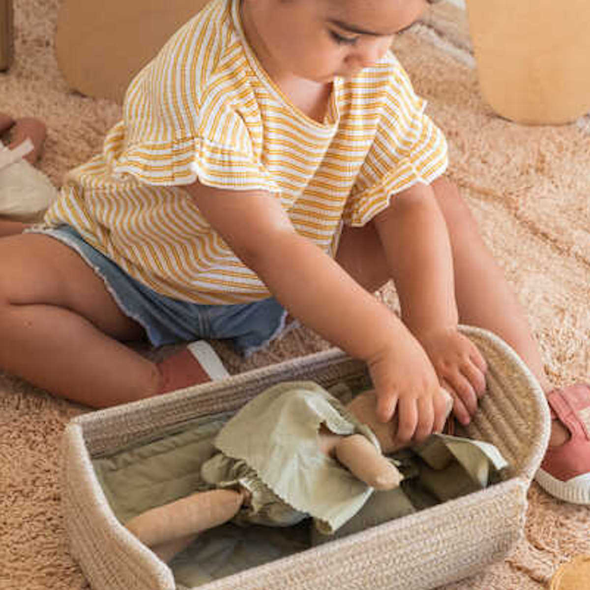 Set muñeca MINI LORENA Lorena Canals Sana