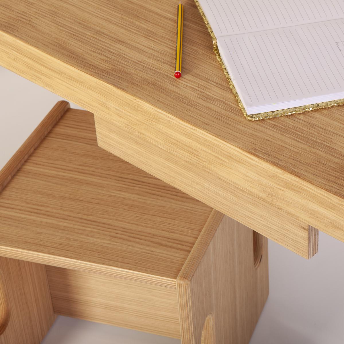 Silla convertible KASVA roble 