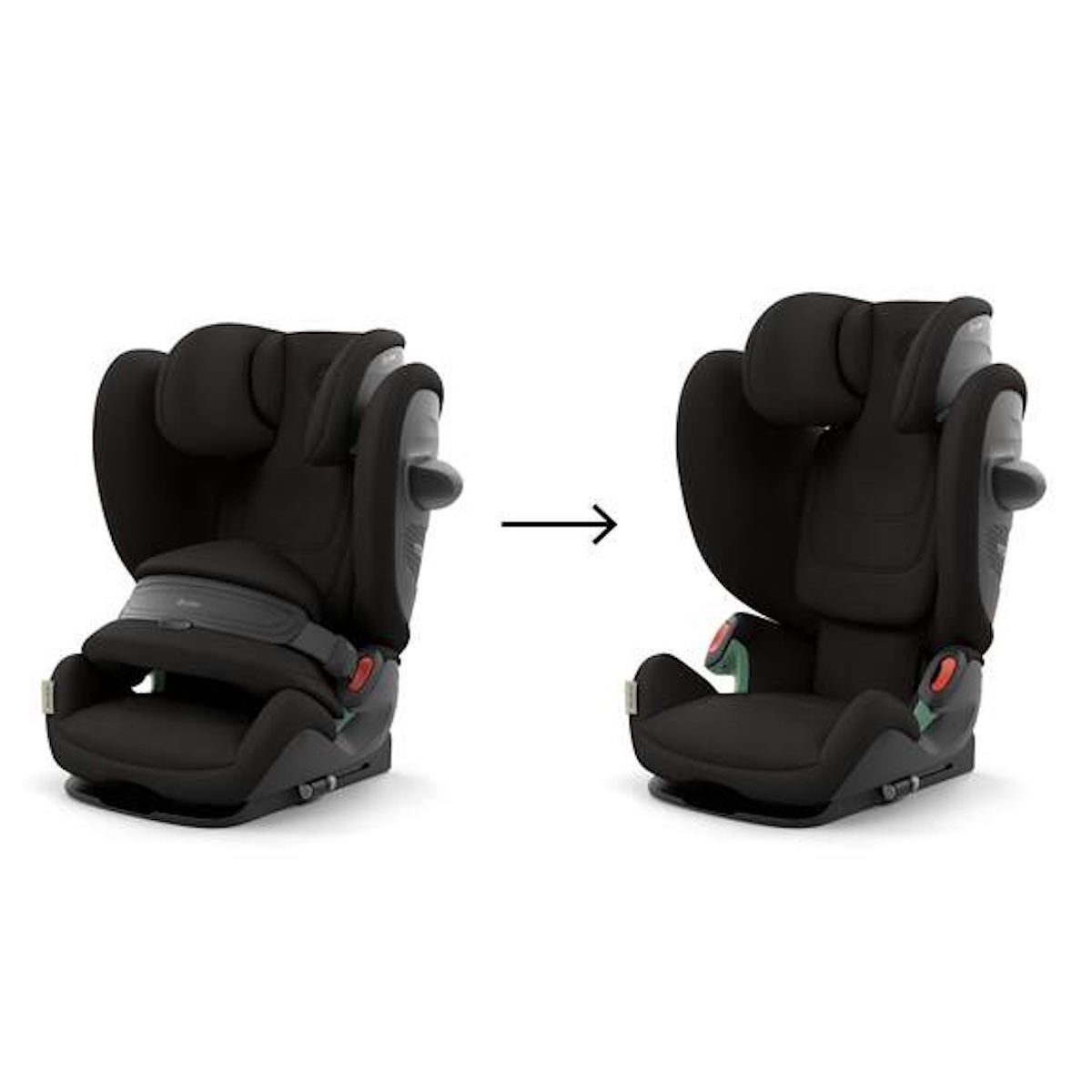 Silla de coche 15 meses a 12 años PALLAS G3 Cybex magic black