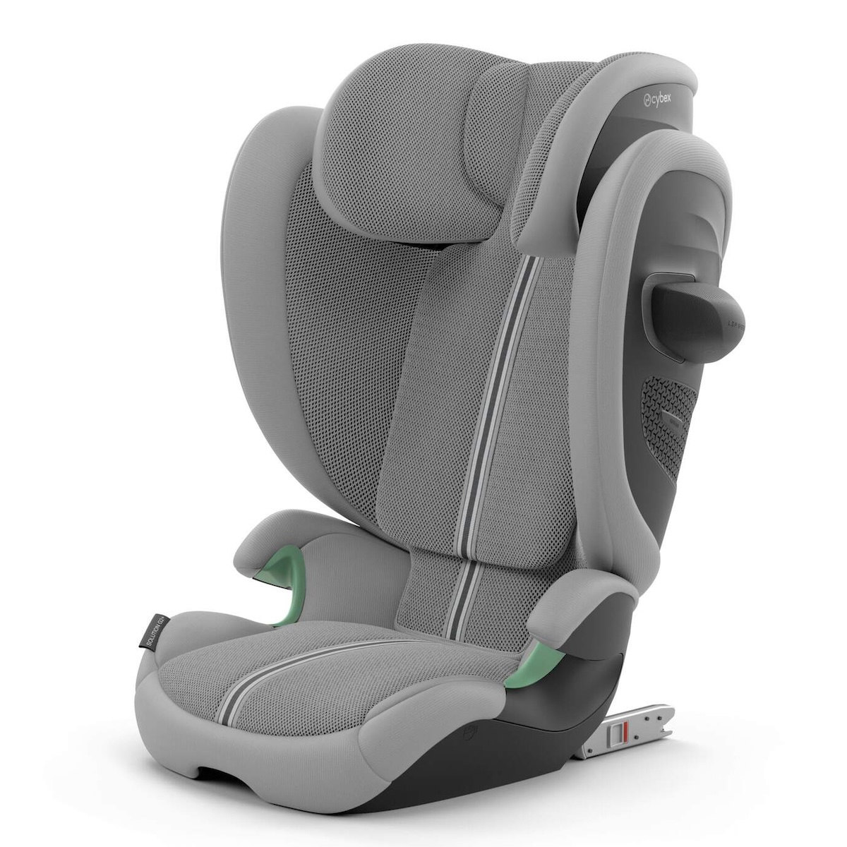Silla de coche de 3 años a 12 años SOLUTION G2 I-FIX PLUS Cybex Stone grey