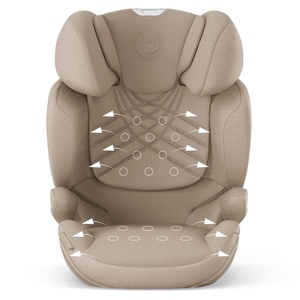 Silla de coche de 3 años a 12 años SOLUTION T I-FIX PLUS Cybex Cozy beige