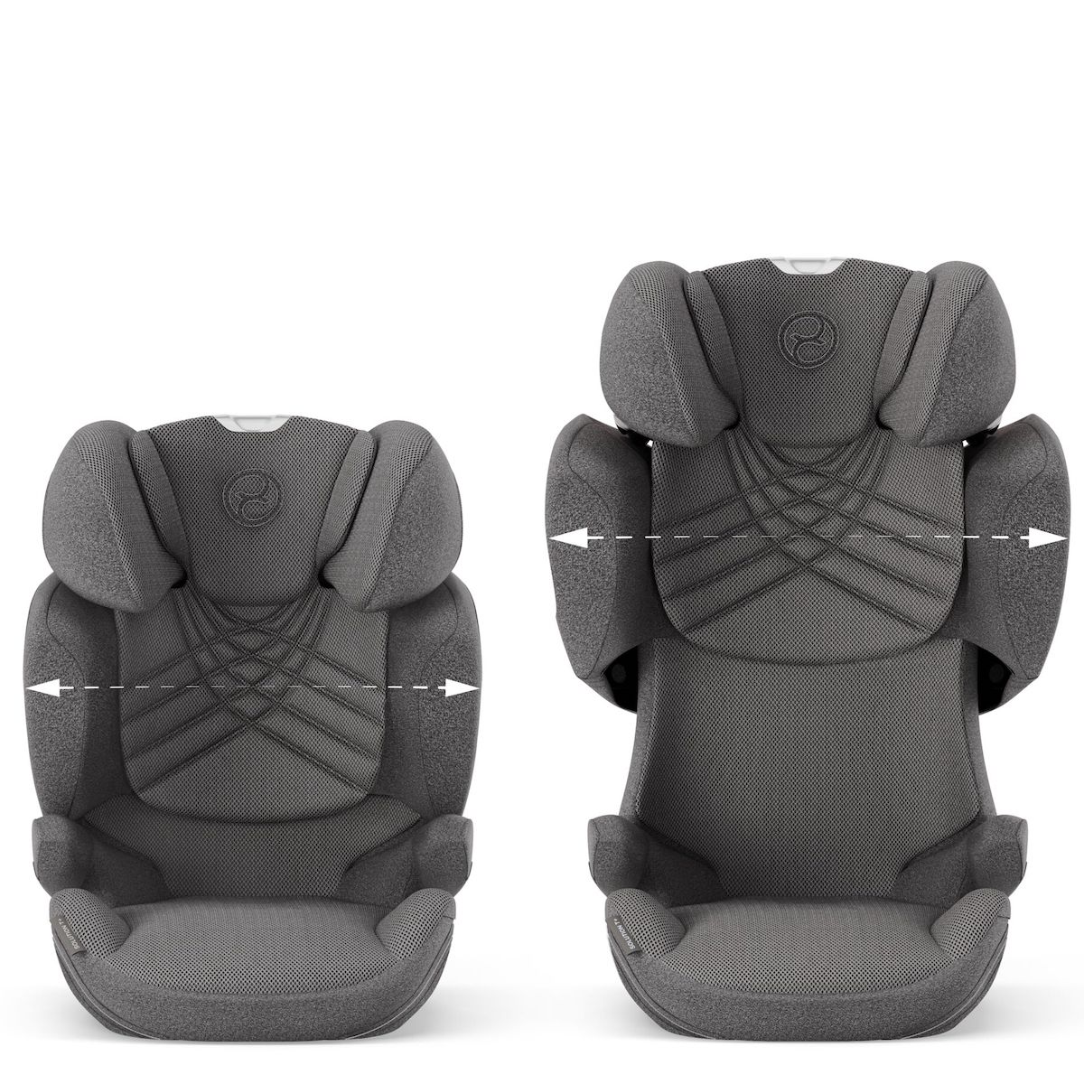 Silla de coche de 3 años a 12 años SOLUTION T I-FIX PLUS Cybex Mirage grey