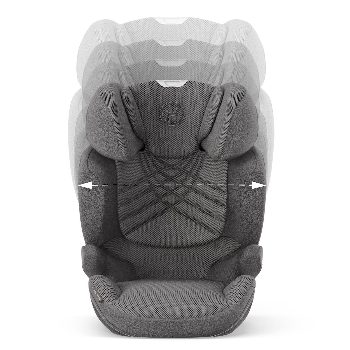 Silla de coche de 3 años a 12 años SOLUTION T I-FIX PLUS Cybex Mirage grey