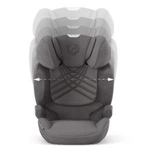 Silla de coche de 3 años a 12 años SOLUTION T I-FIX PLUS Cybex Mirage grey