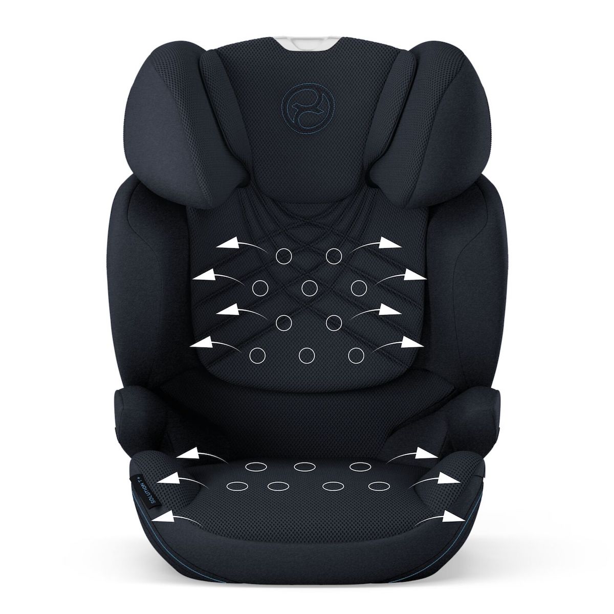 Silla de coche de 3 años a 12 años SOLUTION T I-FIX PLUS Cybex Nautical blue
