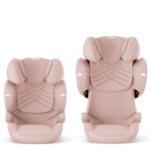 Silla de coche de 3 años a 12 años SOLUTION T I-FIX PLUS Cybex Peach pink