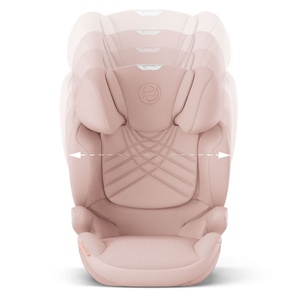 Silla de coche de 3 años a 12 años SOLUTION T I-FIX PLUS Cybex Peach pink