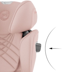 Silla de coche de 3 años a 12 años SOLUTION T I-FIX PLUS Cybex Peach pink