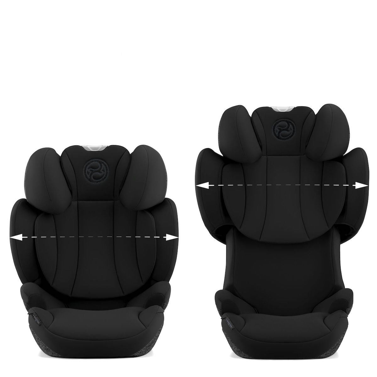Silla de coche de 3 años a 12 años SOLUTION T I-FIX PLUS Cybex Sepia black