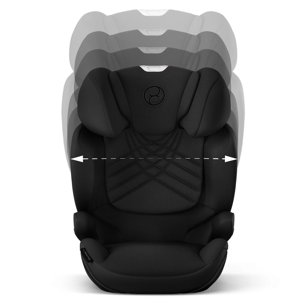 Silla de coche de 3 años a 12 años SOLUTION T I-FIX PLUS Cybex Sepia black