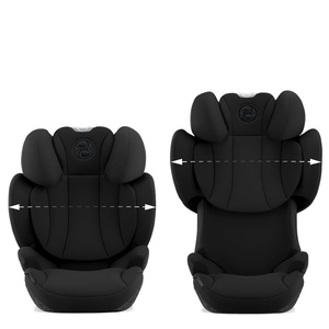 Silla de coche de 3 años a 12 años SOLUTION T I-FIX PLUS Cybex Sepia black
