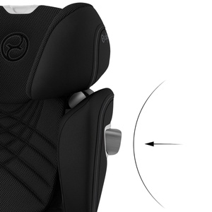 Silla de coche de 3 años a 12 años SOLUTION T I-FIX PLUS Cybex Sepia black