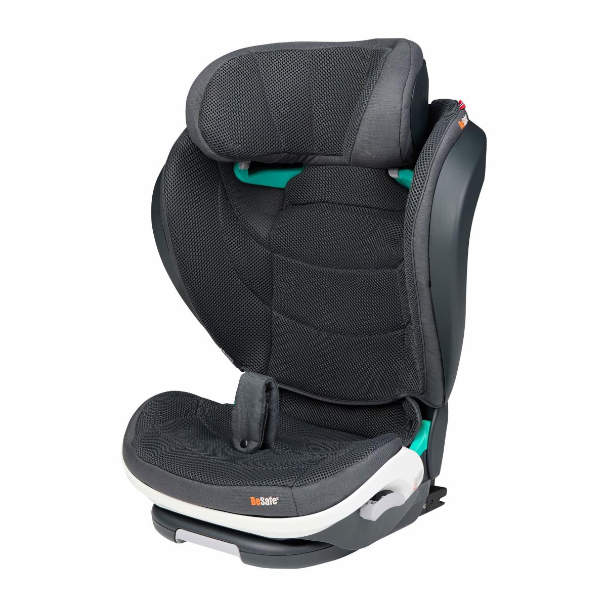 Silla de coche elevadora FLEX FIX 2 i-Size Besafe anthracite mesh