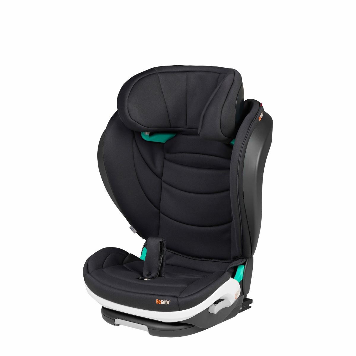 Silla de coche elevadora FLEX FIX 2 i-Size Besafe black soft breeze