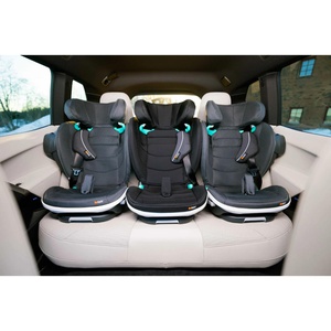 Silla de coche elevadora FLEX FIX 2 i-Size Besafe black soft breeze
