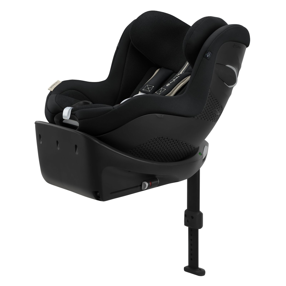 Silla de coche para bebés a 4 años SIRONA Gi I-SIZE  PLUS incl. Newborn Inlay Cybex Moon black