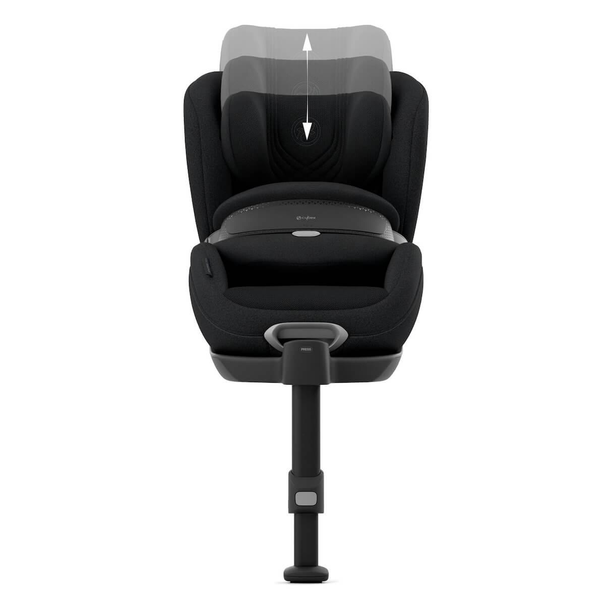 Silla de coche para bebés a 7 años ANORIS T2 i-SIZE PLUS Cybex Sepia Black