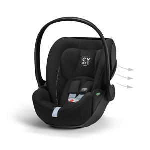 Silla de coche para bebés portátil CLOUD T I-SIZE Cybex Urban Mobility negro