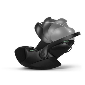 Silla de coche para bebés portátil CLOUD T I-SIZE Cybex Urban Mobility negro