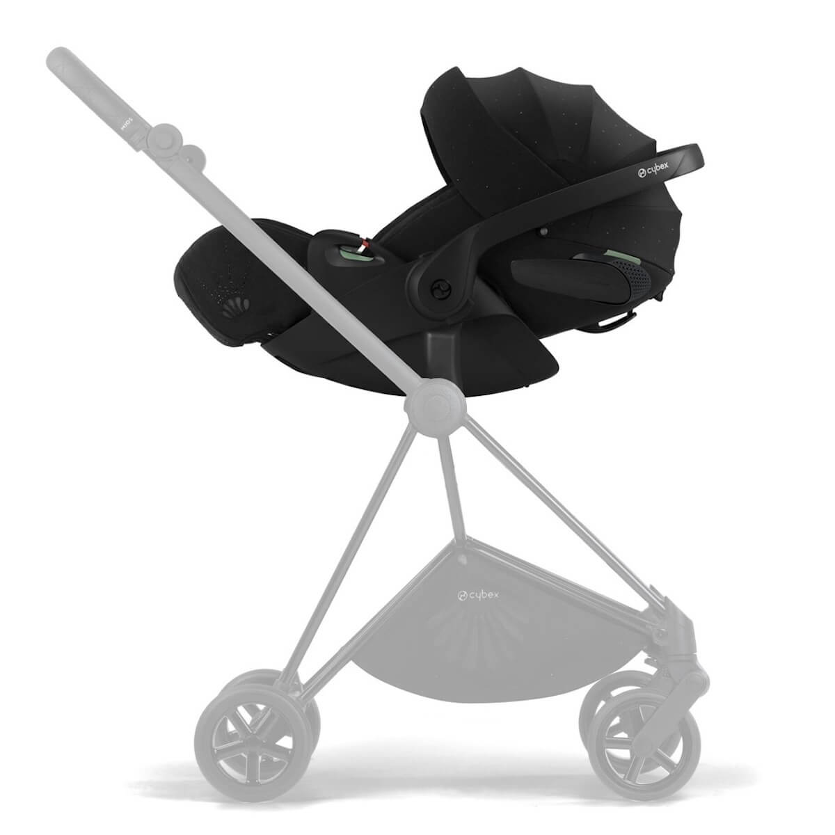 Silla de coche para bebés portátil CLOUD T I-SIZE PLUS Cybex La Parisienne black