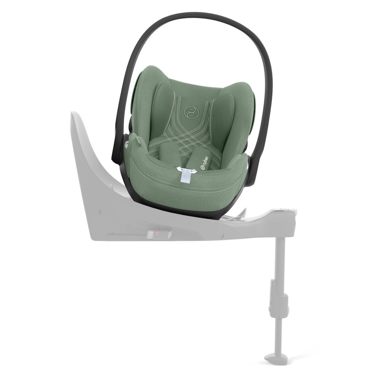 Silla de coche para bebés portátil CLOUD T I-SIZE PLUS Cybex Leaf green