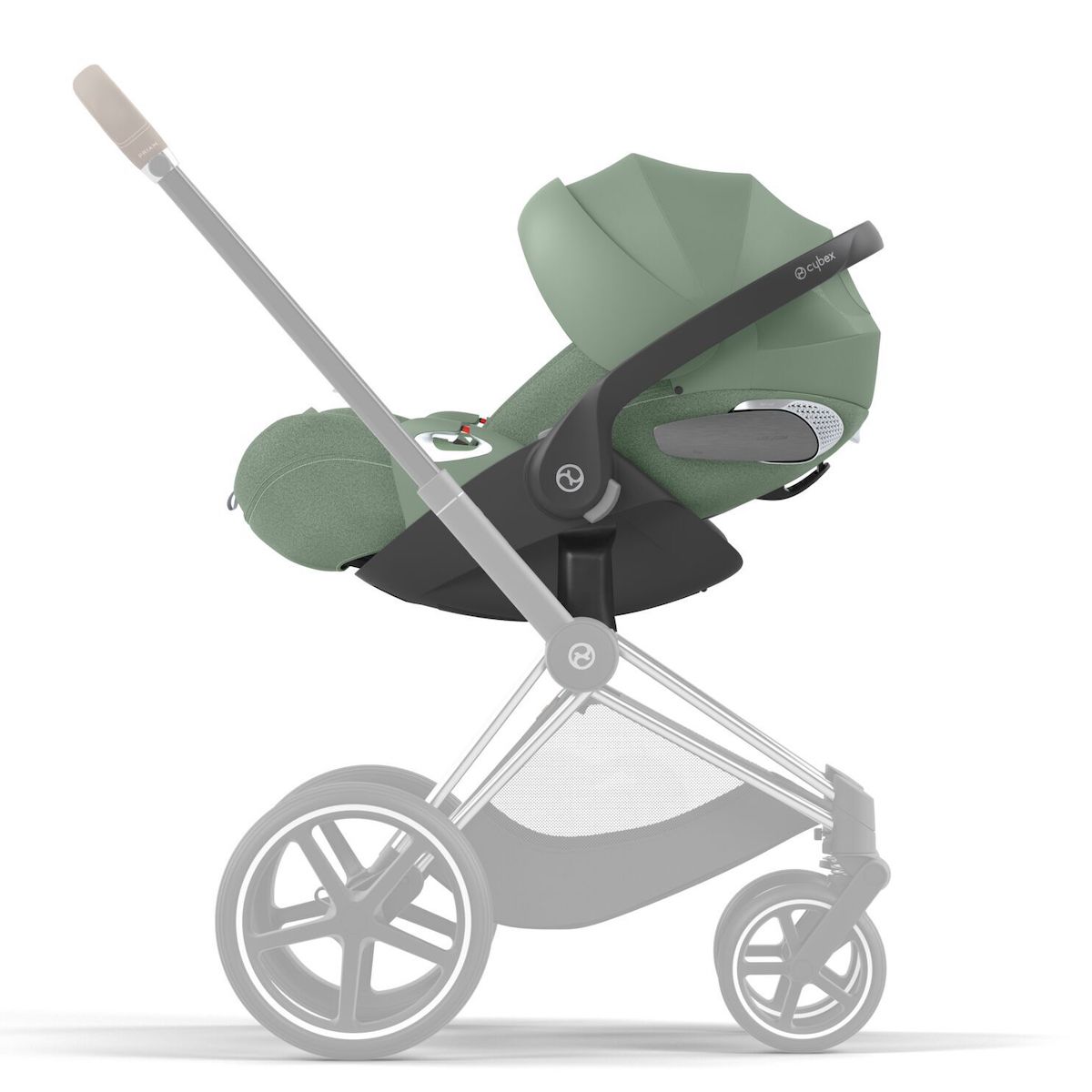 Silla de coche para bebés portátil CLOUD T I-SIZE PLUS Cybex Leaf green