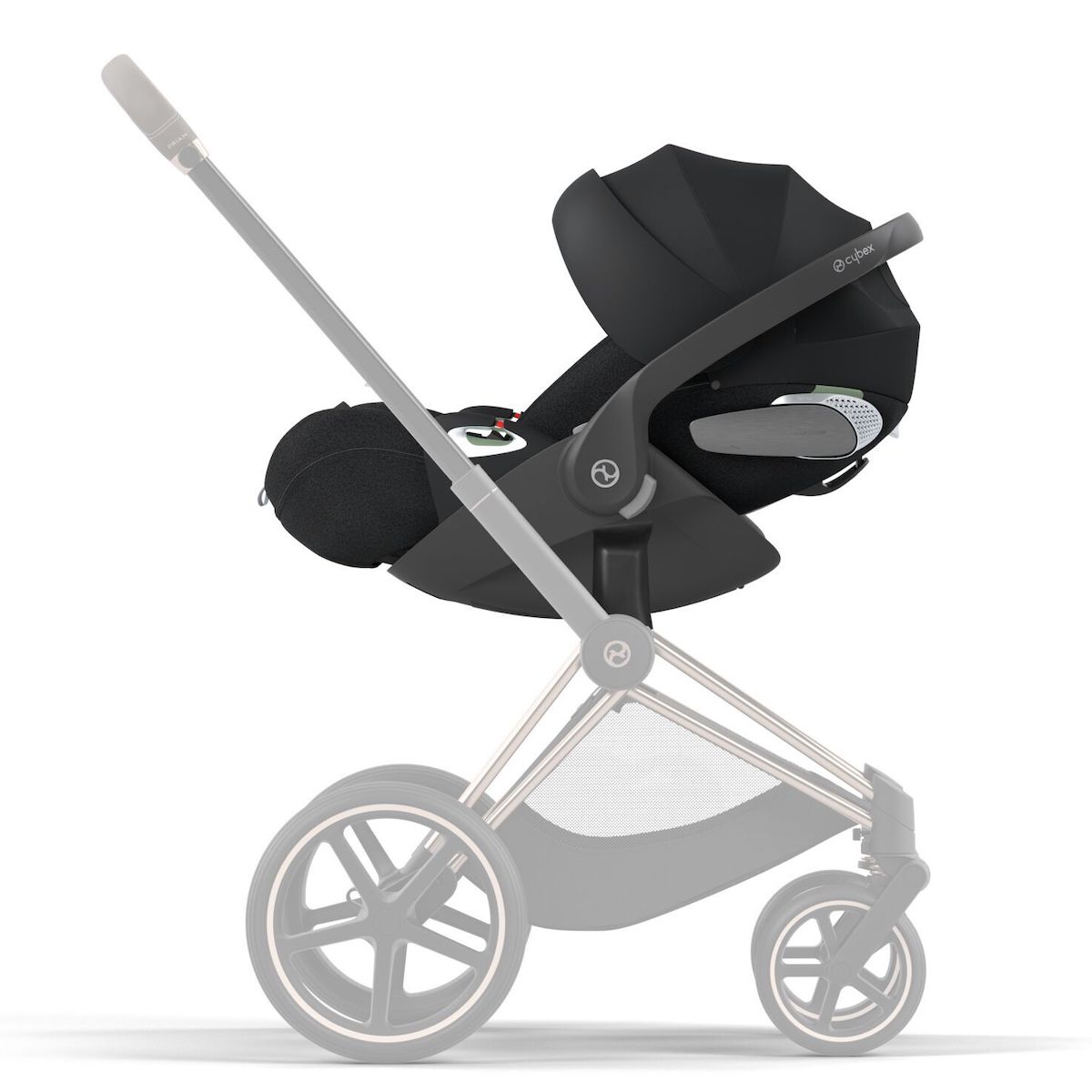 Silla de coche para bebés portátil CLOUD T I-SIZE PLUS Cybex Sepia black