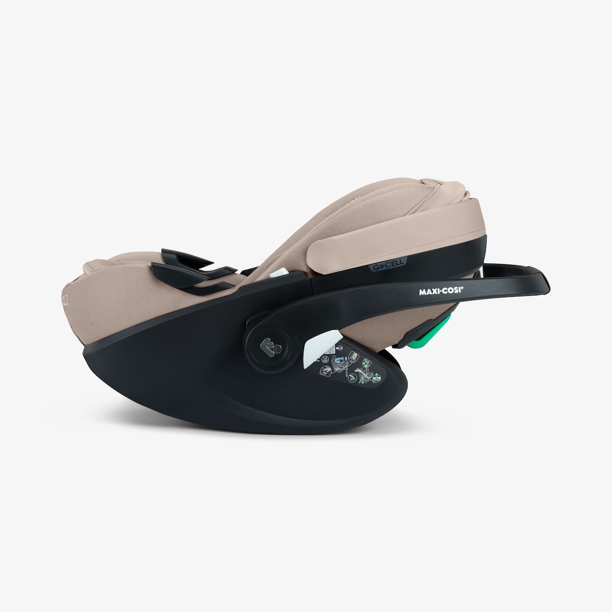 Silla de coche para bebés portátil MC Pebble 360 Pro Joolz sandy taupe