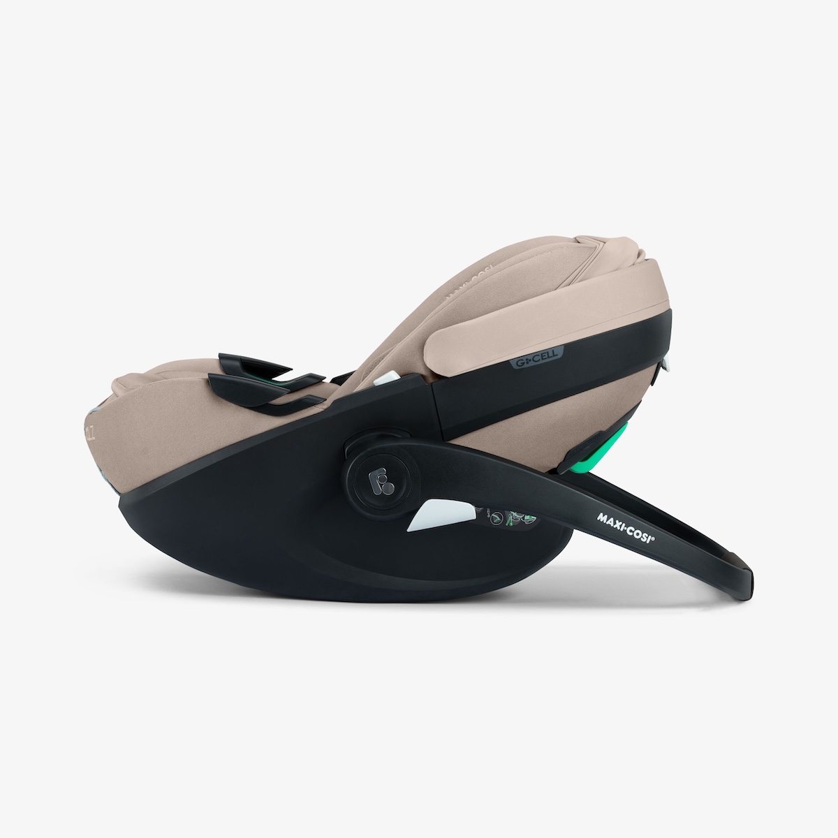 Silla de coche para bebés portátil MC Pebble 360 Pro Joolz sandy taupe