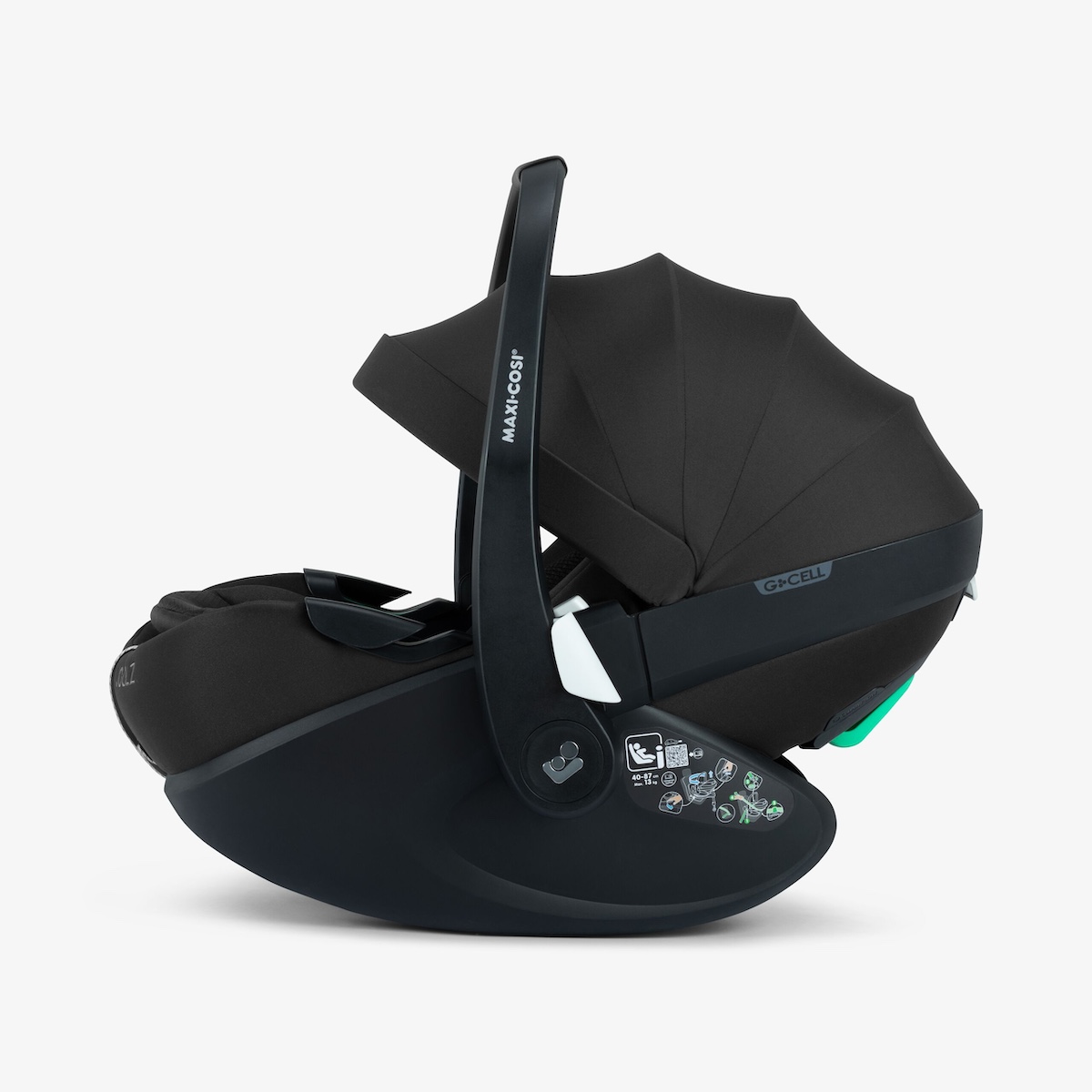 Silla de coche para bebés portátil MC Pebble 360 Pro Joolz space black