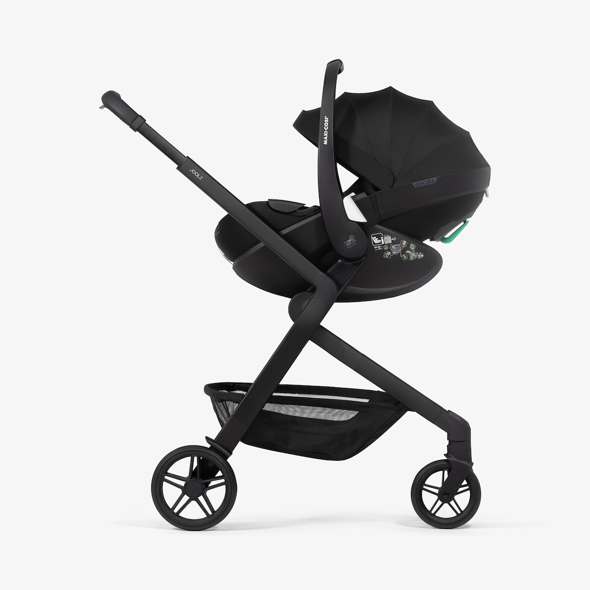 Silla de coche para bebés portátil MC Pebble 360 Pro Joolz space black