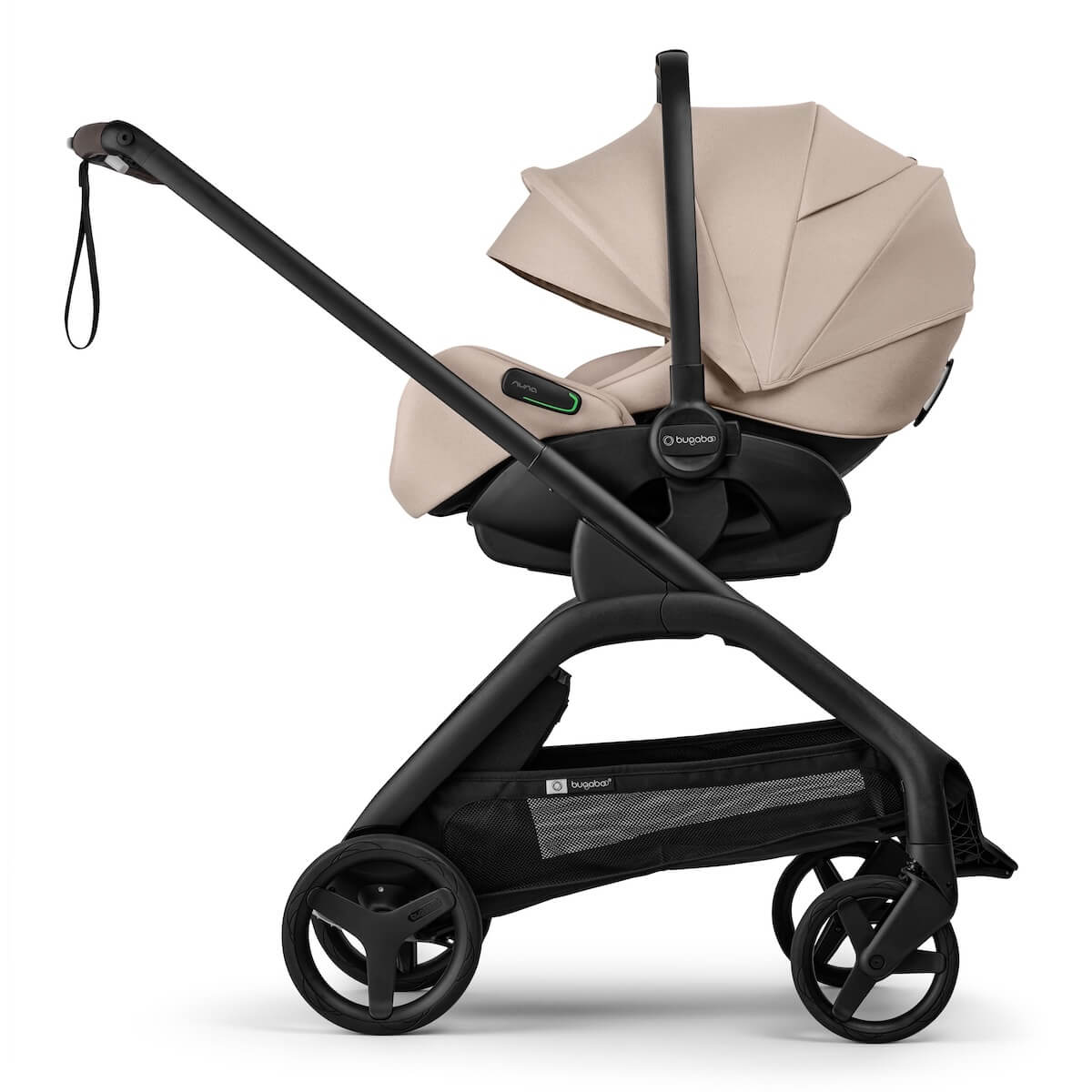 Silla de coche para bebés portátil OTTER BY NUNA Bugaboo desert taupe melange