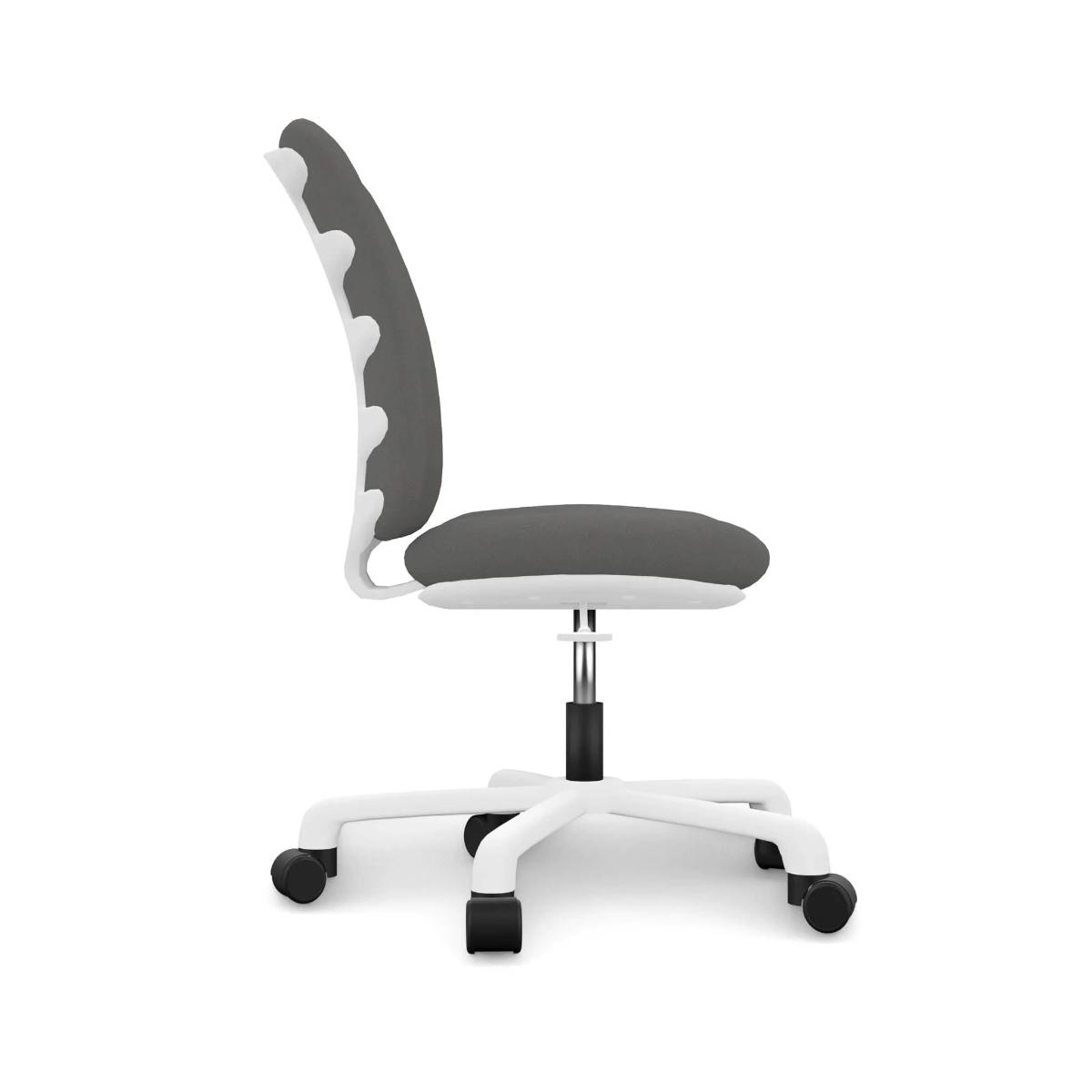 Silla escritorio COMFORT Lifetime gris-blanco