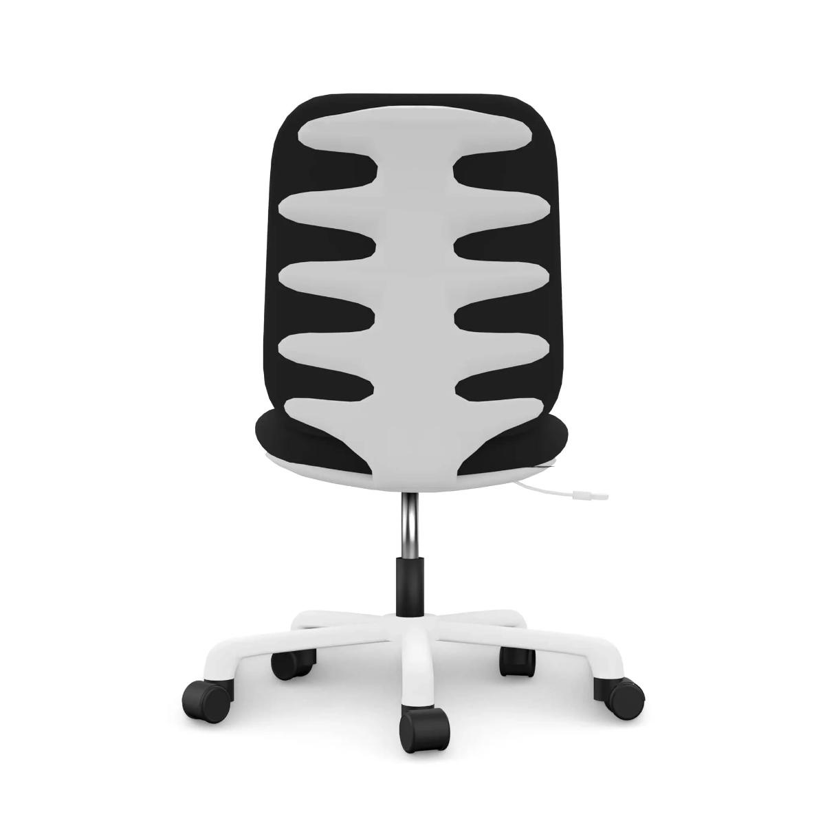 Silla escritorio COMFORT Lifetime negro-blanco