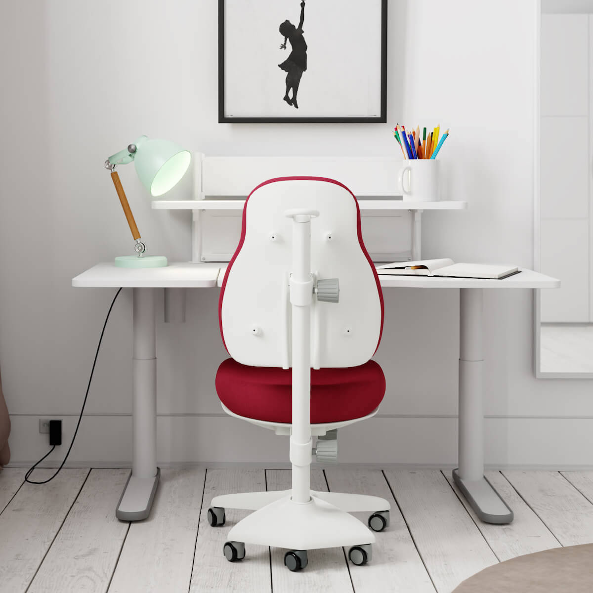 Silla escritorio ERGO Lifetime azul