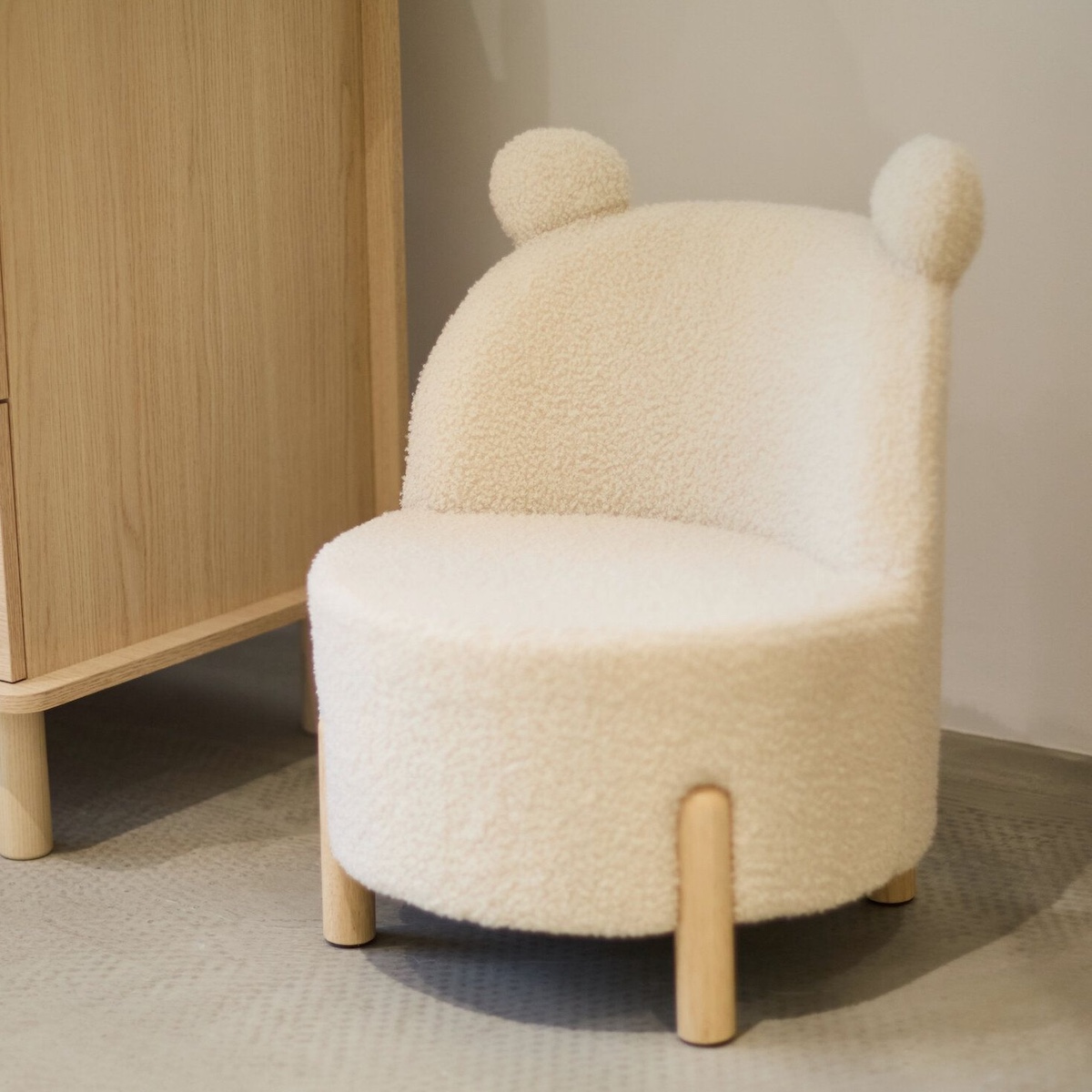 Silla infantil Childhome Teddy crudo