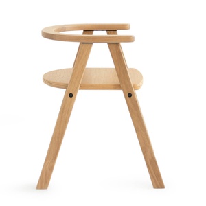Silla infantil GROWING GREEN Nobodinoz natural oak