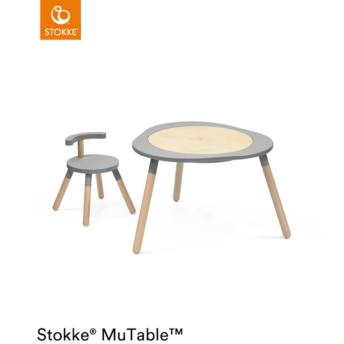 Silla MUTABLE V2 Stokke storm grey