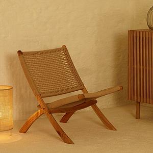 Silla plegable adulto LOOM ROPE Quax