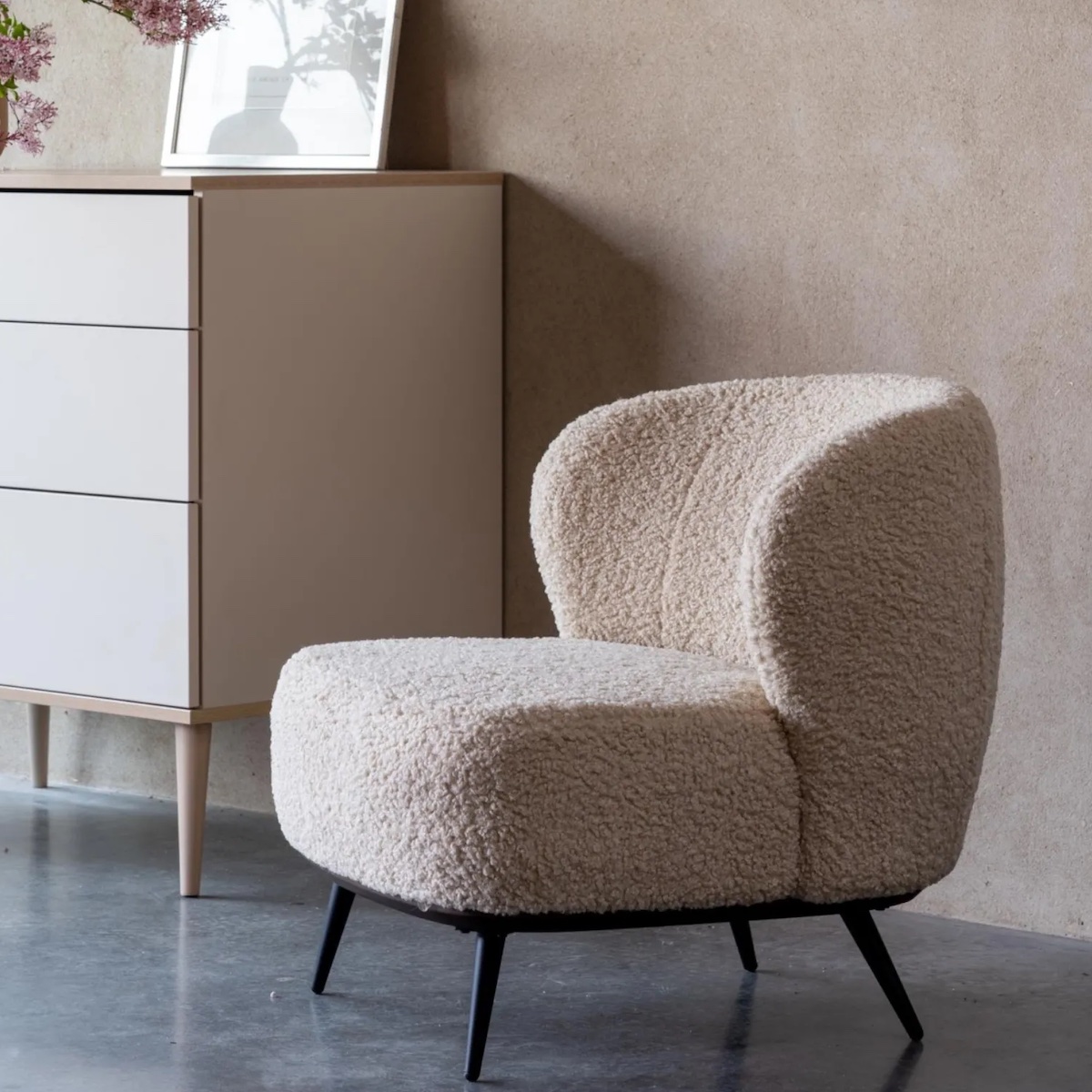 Sillón adulto ZEN Quax teddy sheep