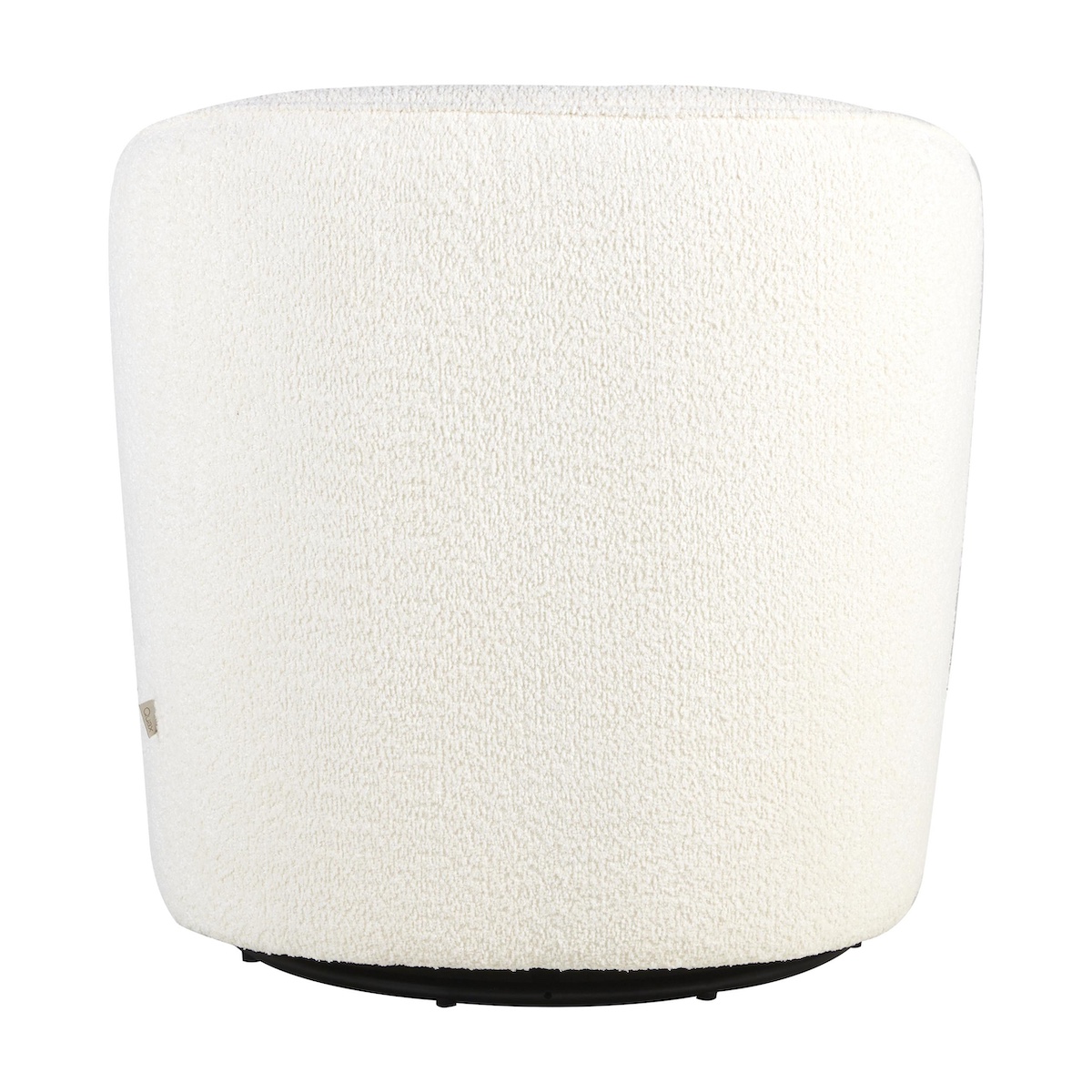 Sillón giratorio-deslizante GOMI Quax crema