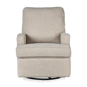 Sillón reclinable eléctrico SWIVEL & GLIDING Quax teddy taupe
