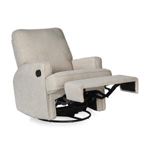 Sillón reclinable SWIVEL & GLIDING Quax teddy taupe