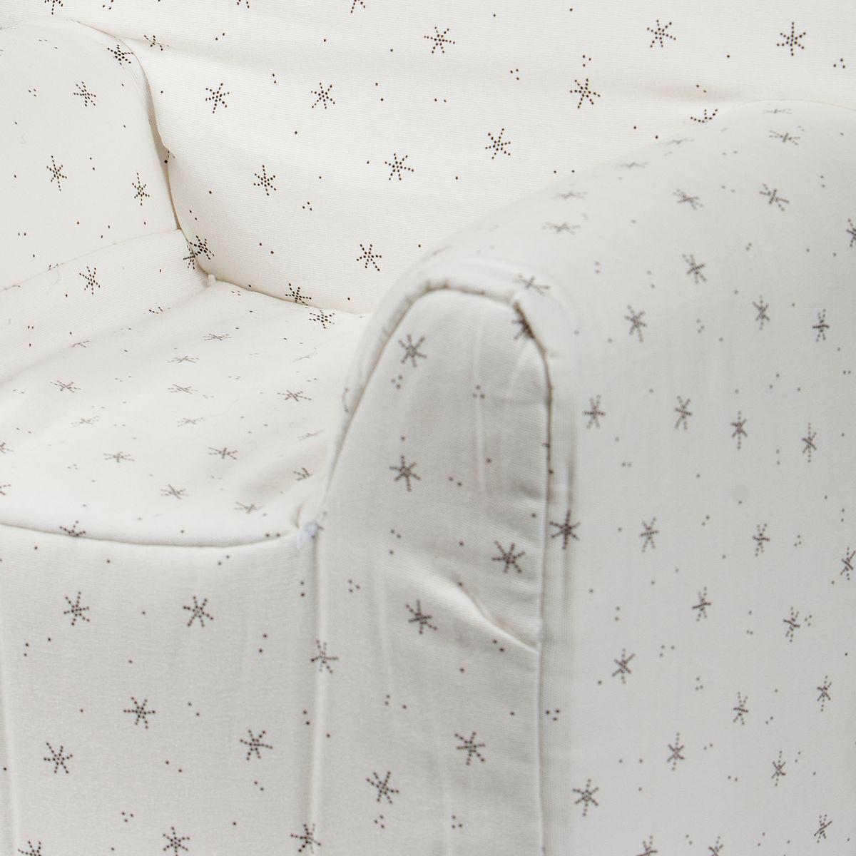 Sofá infantil STARS blanco